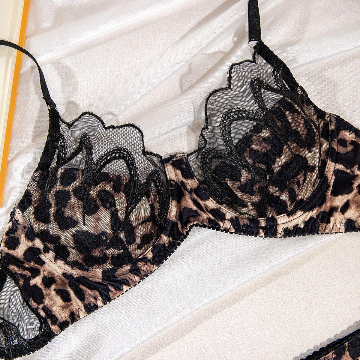 Set Lenceria Ropa Interior Mujer Animal Print-4