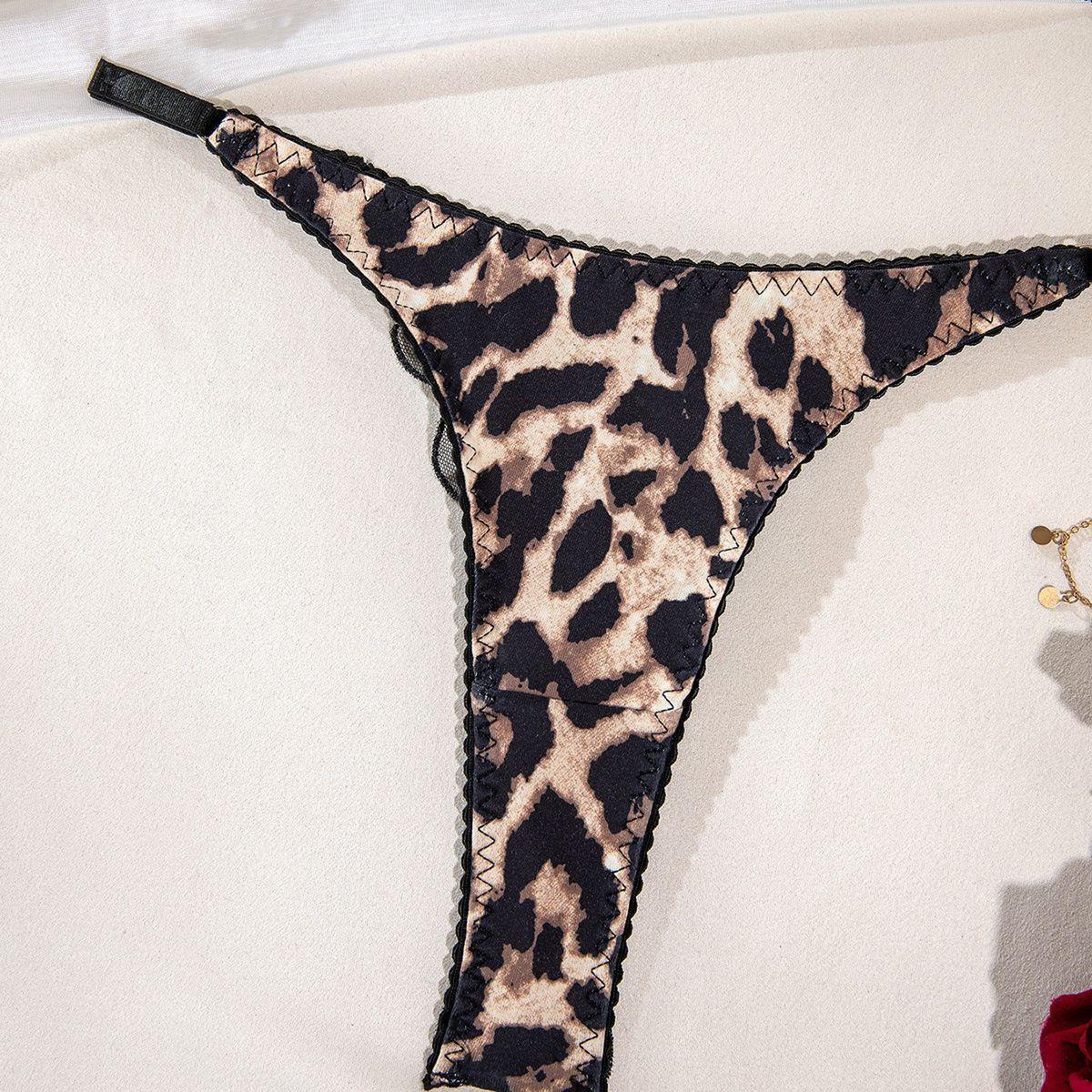 Set Lenceria Ropa Interior Mujer Animal Print-6