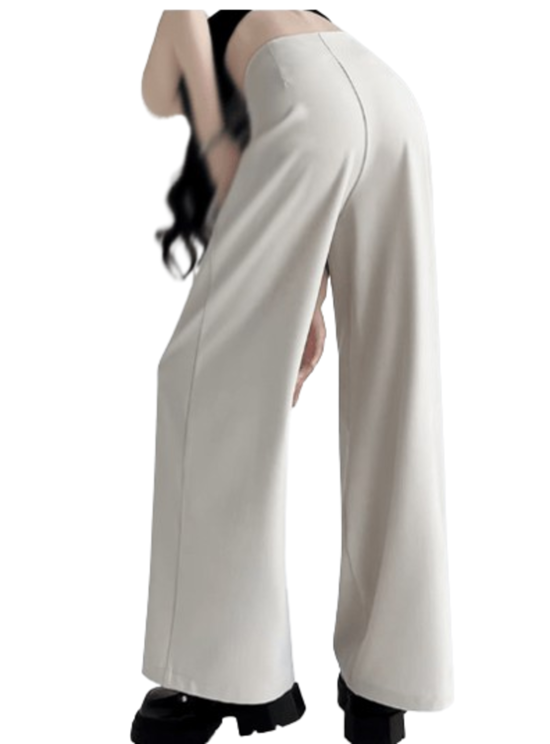 Pantalon Praga Mujer Crema -2