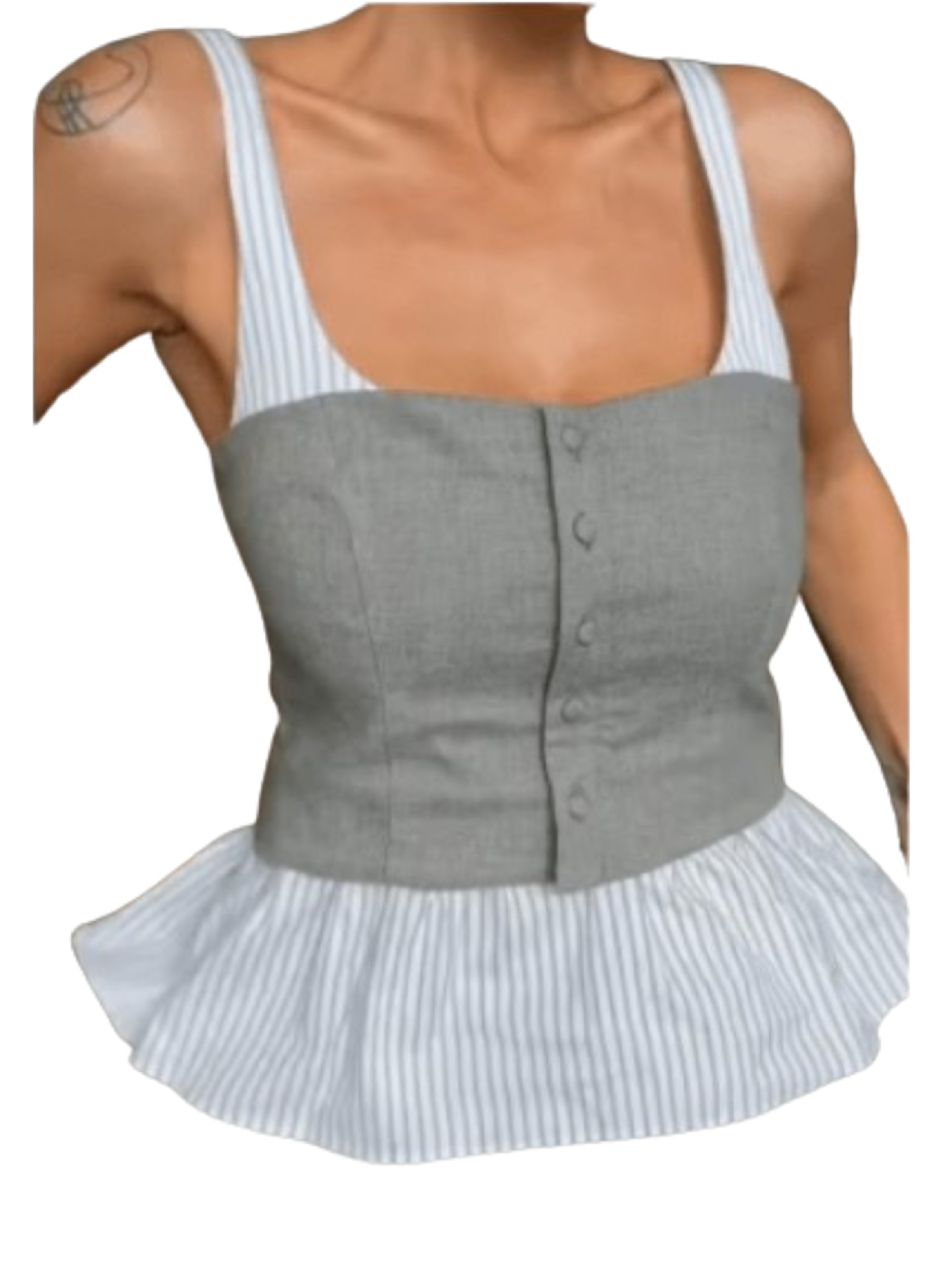 Camiseta Mujer Ajustada Anais -4