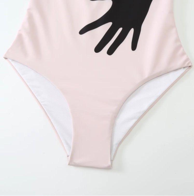 Traje De Baño Entero Mujer Rosado  Beach-4
