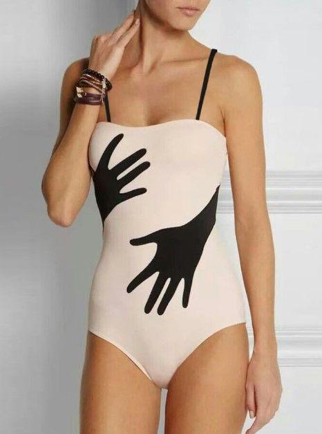 Traje De Baño Entero Mujer Rosado  Beach-5