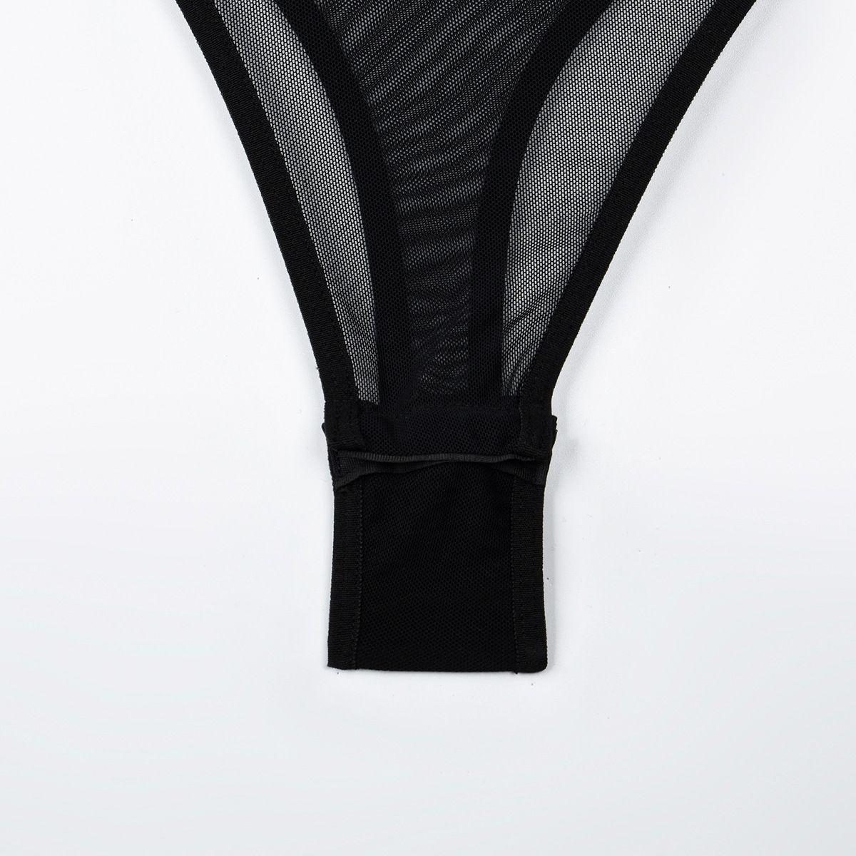 Body De Mangas Negro Emerson-7