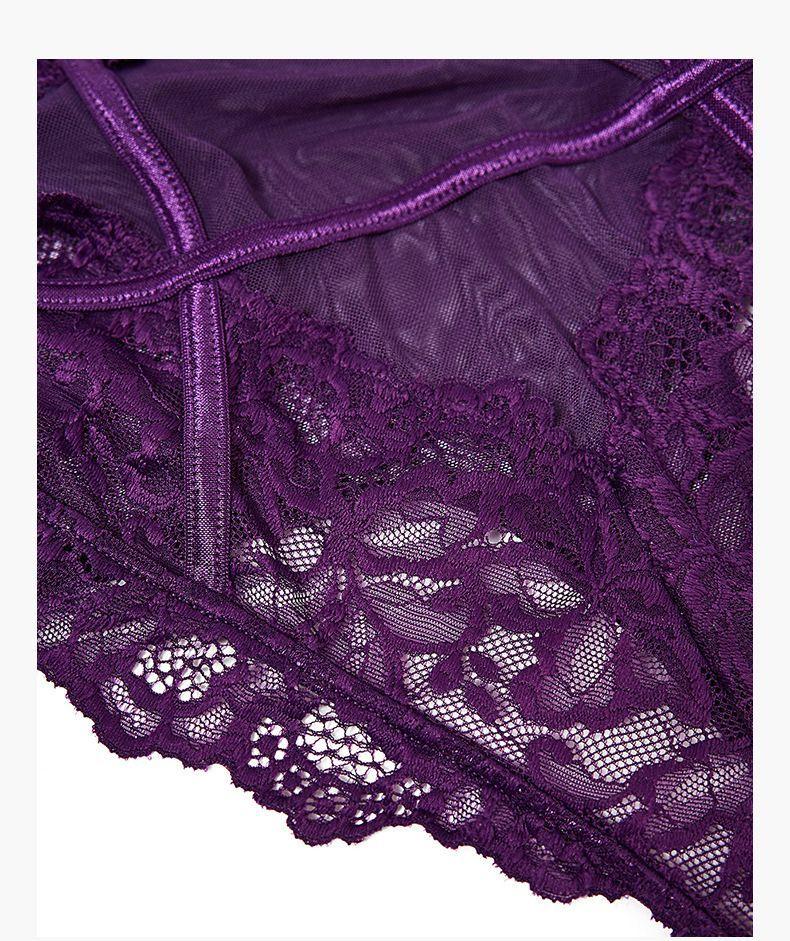 Body Marsella Morado Encaje Mujer-2