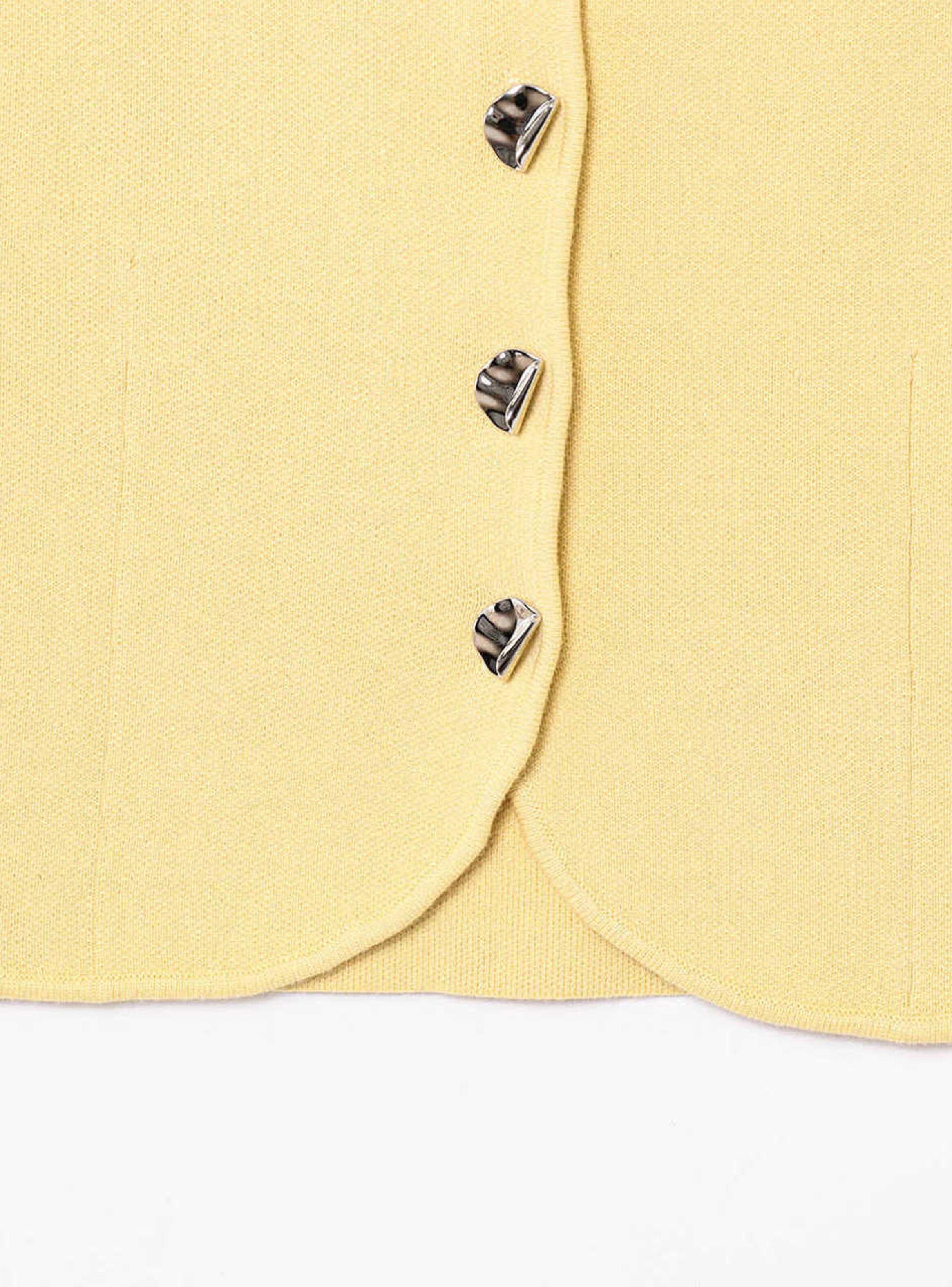 Top  Ajustado Florencia Amarrilo Mujer-2