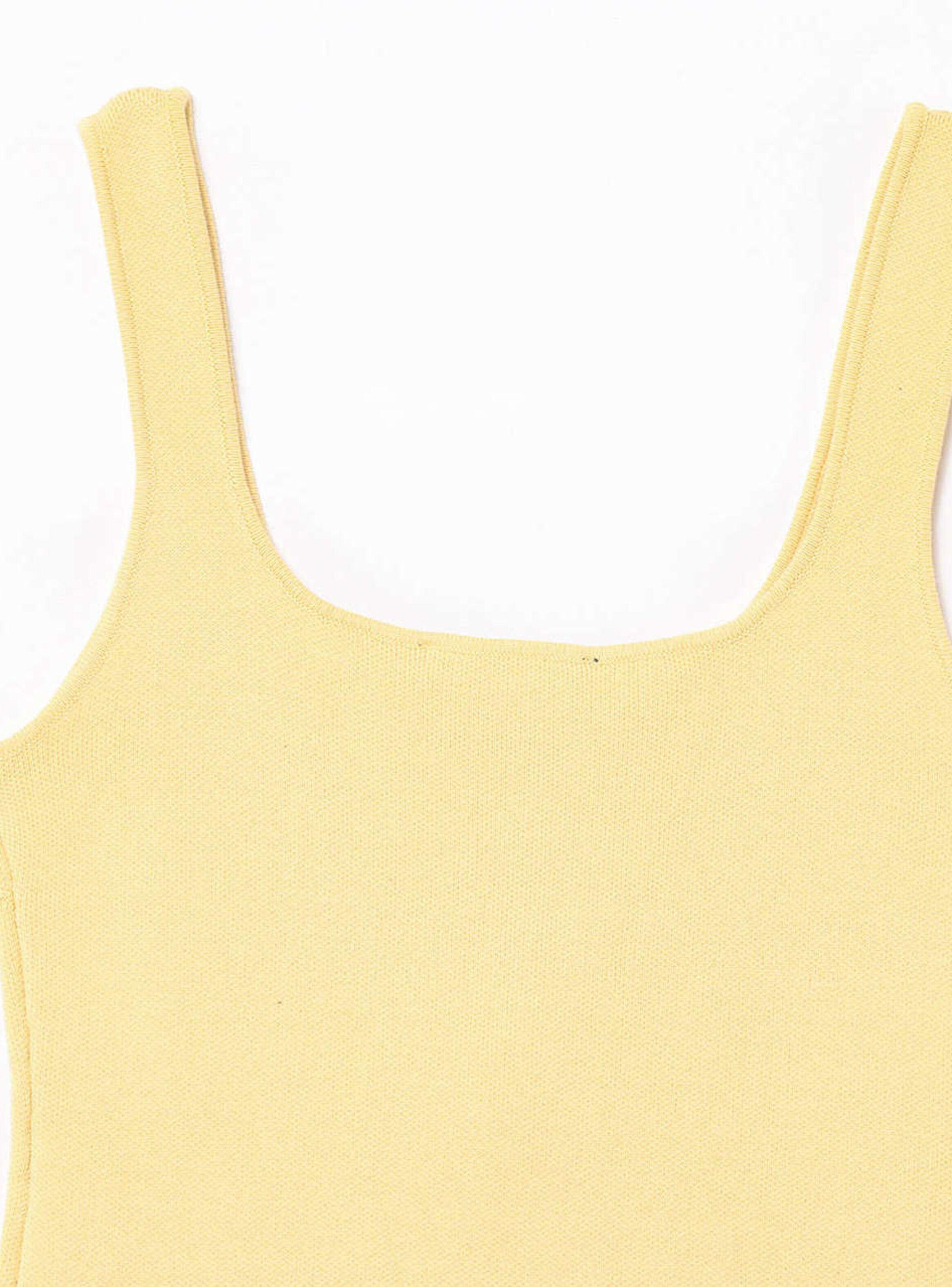 Top  Ajustado Florencia Amarrilo Mujer-3