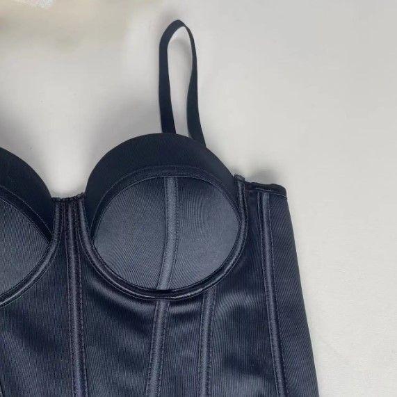 Top Corset Monaco Negro -1