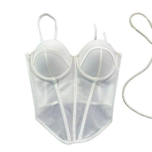 Top Corset Monaco Negro -0