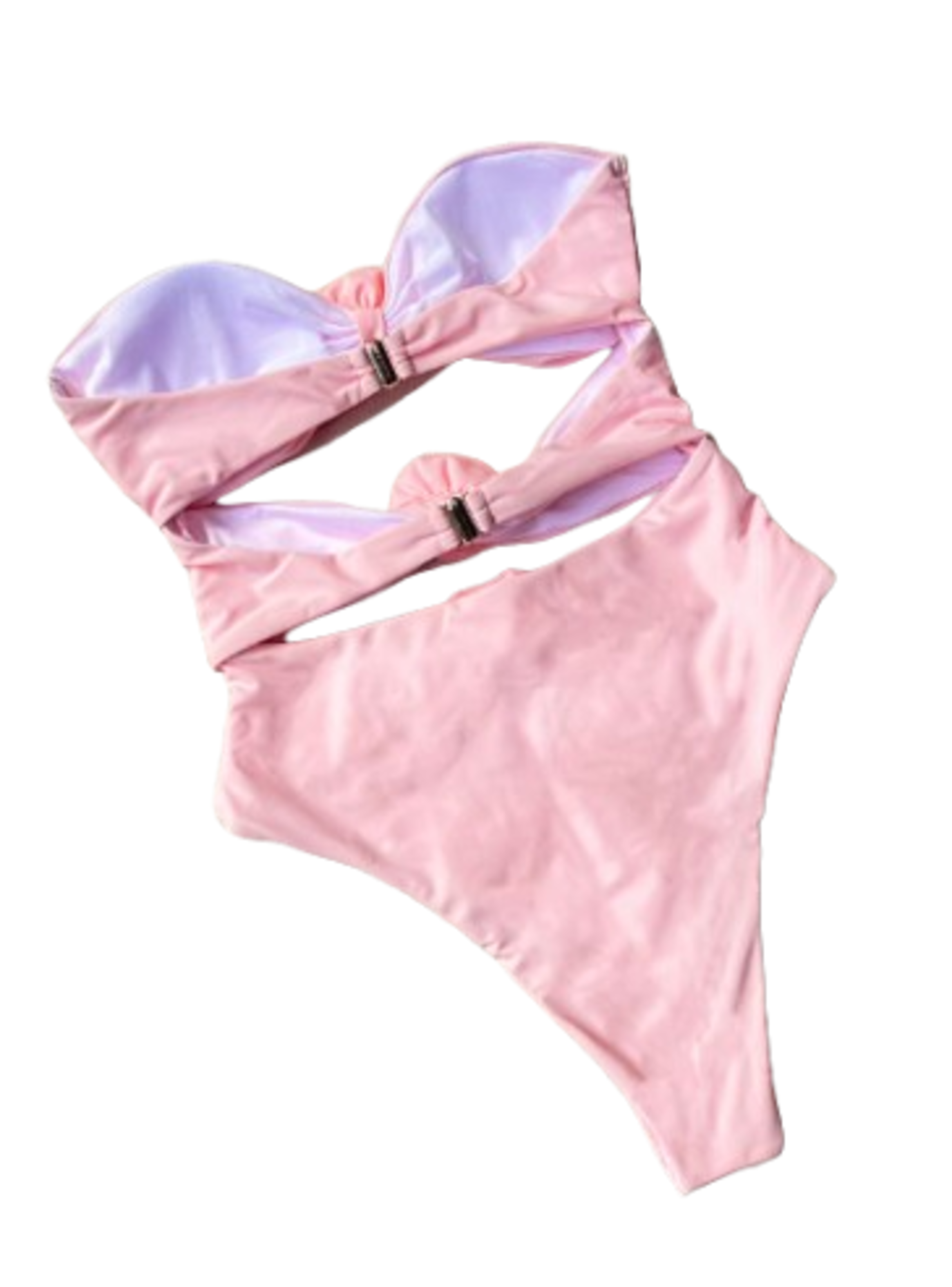 Traje de Baño una Pieza Palolem Rosado-2