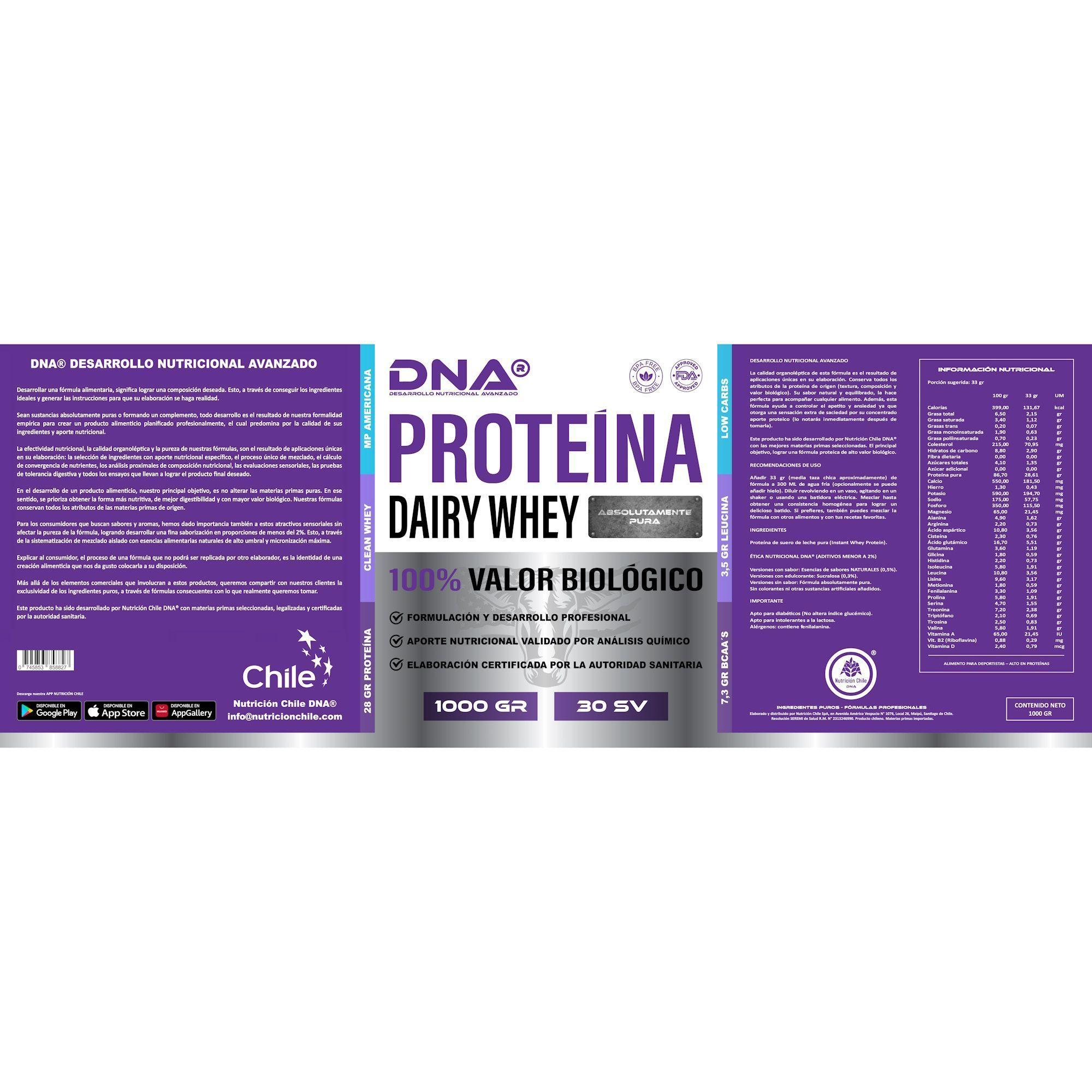 PROTEÍNA D N A® ABSOLUTAMENTE PURA - POTE 1 KG-2