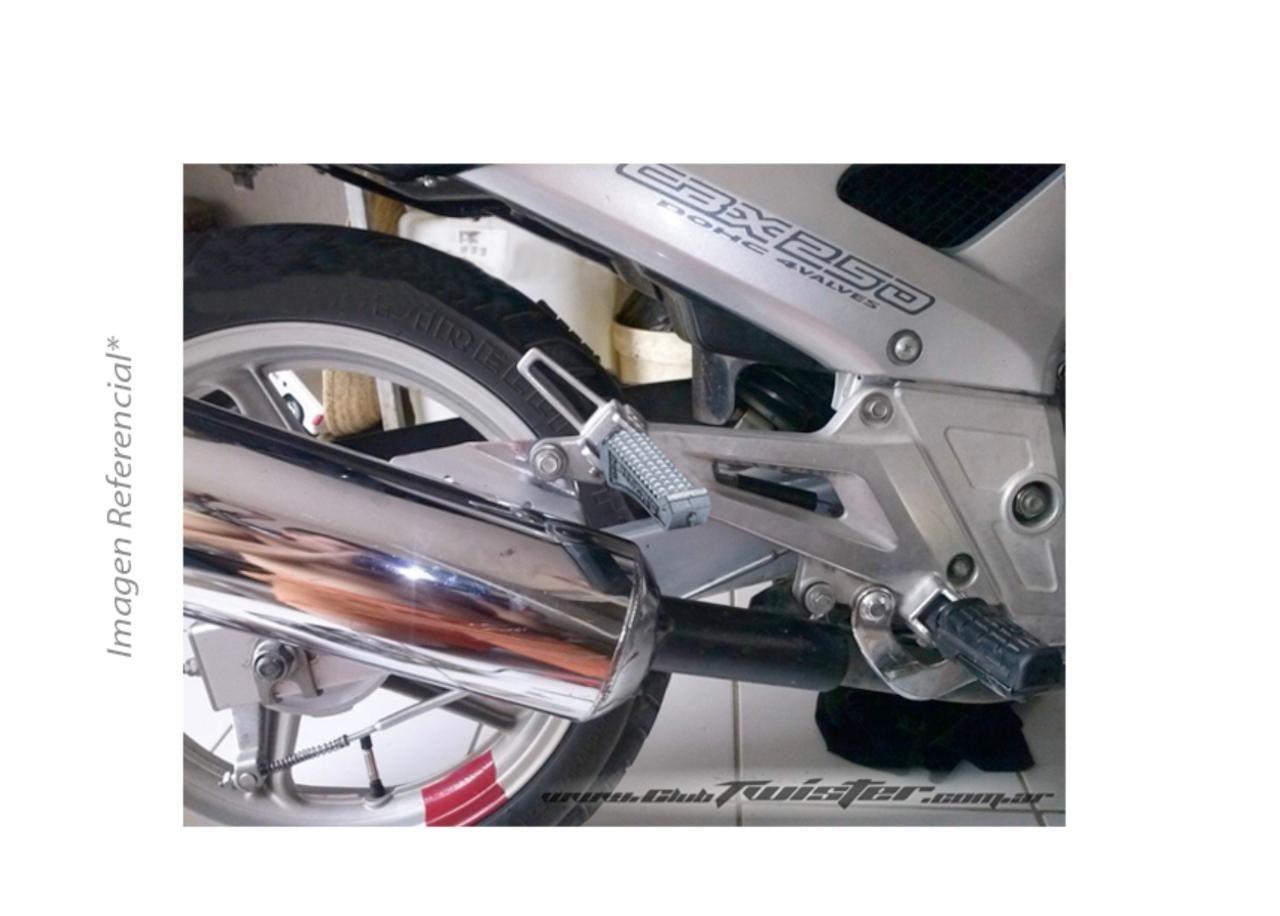 Set X2 Apoya Pies Universales Para Acompañante De Moto, Posh-2
