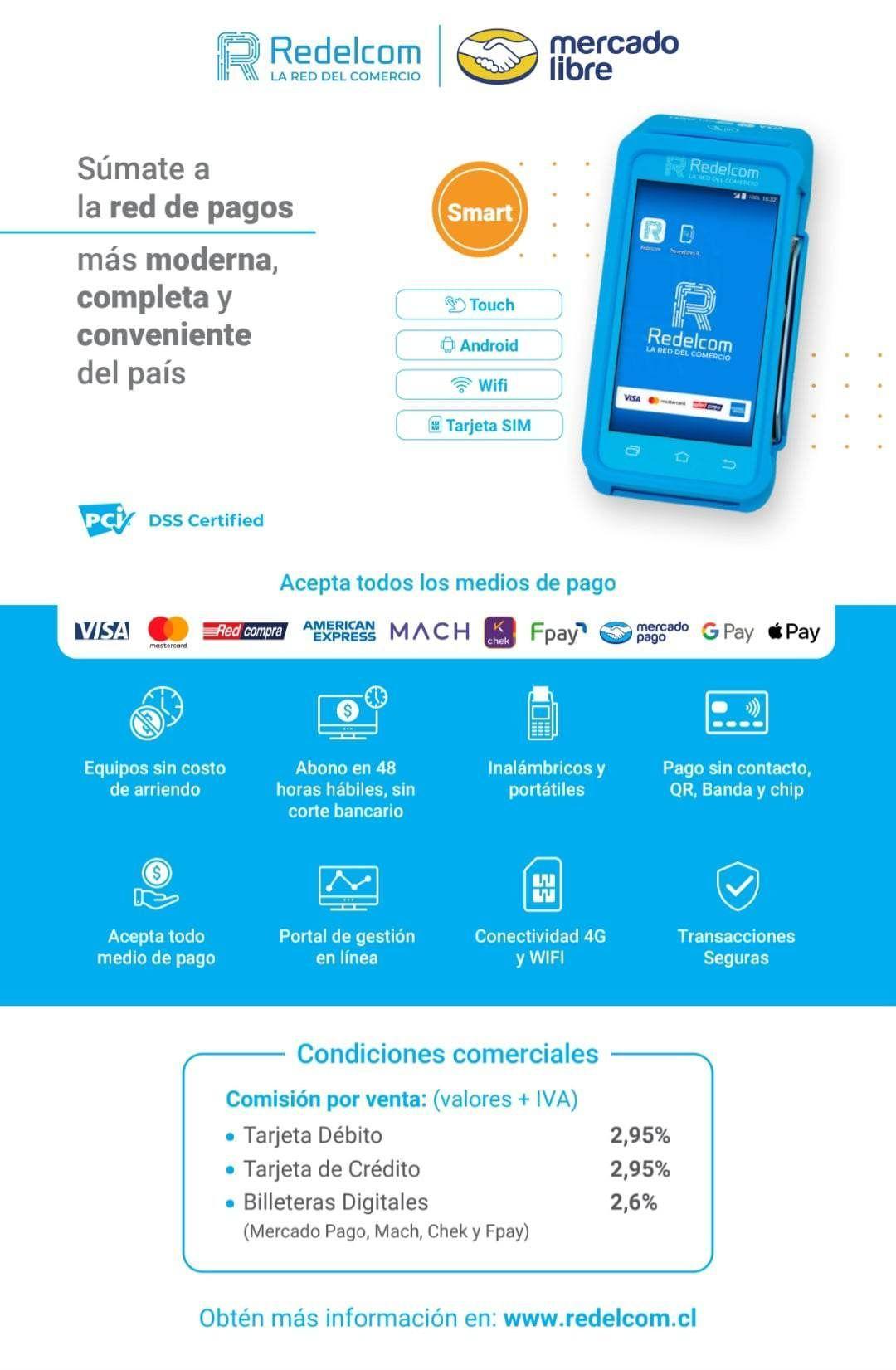 Redelcom Maquina Pago R3 Smart-1
