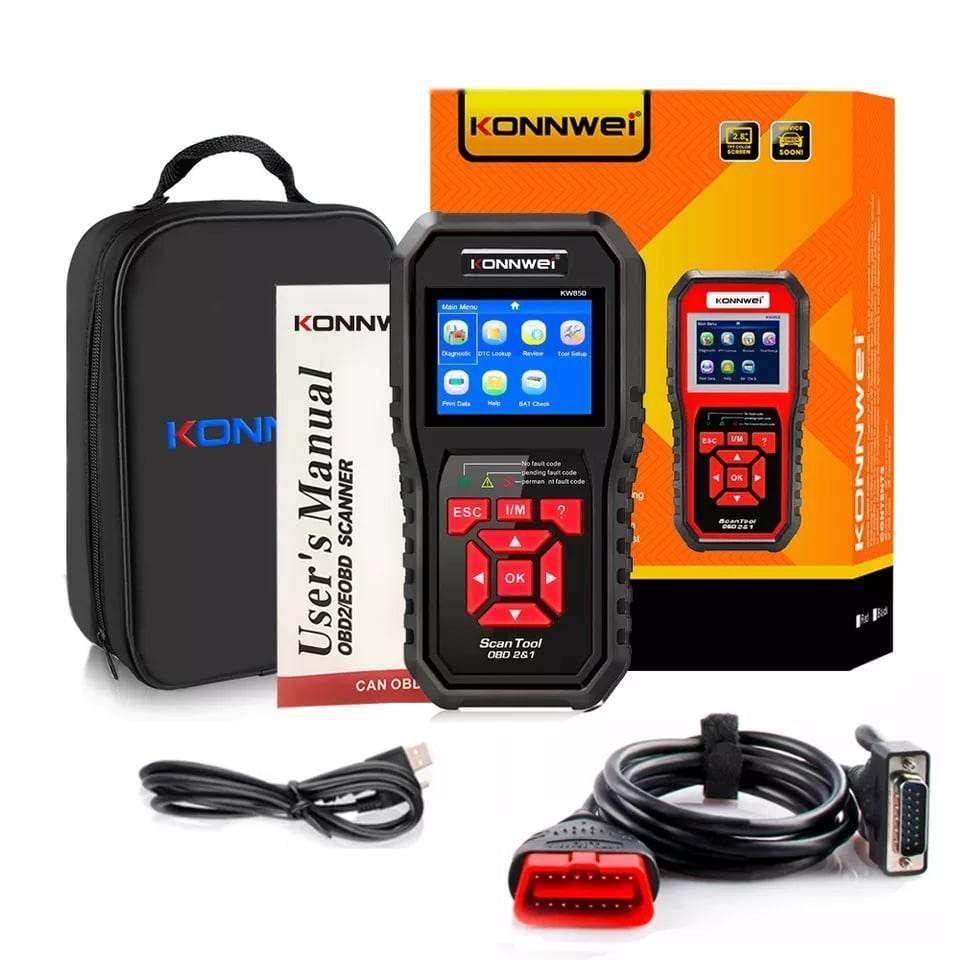 Escaner Automotriz Konnwei Kw850 Obd2 Eobd Multimarcas-3