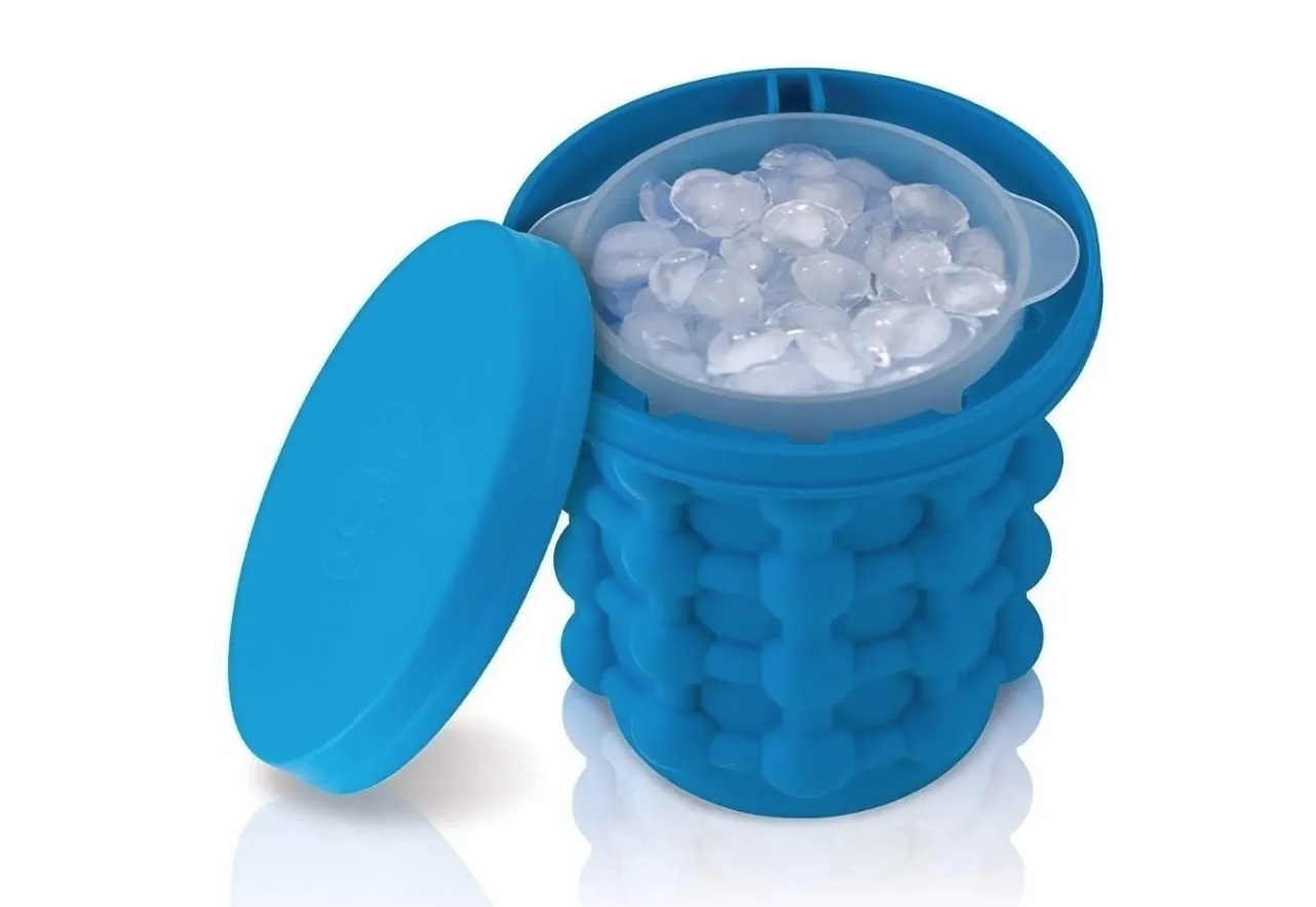 Molde Cubeta Para Hacer Hielos Hielera Cocina Decoración-0