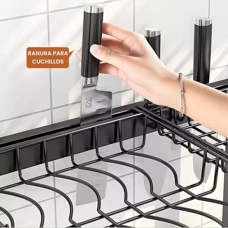 Rack Escurridor Para Lavaplatos Grande-2
