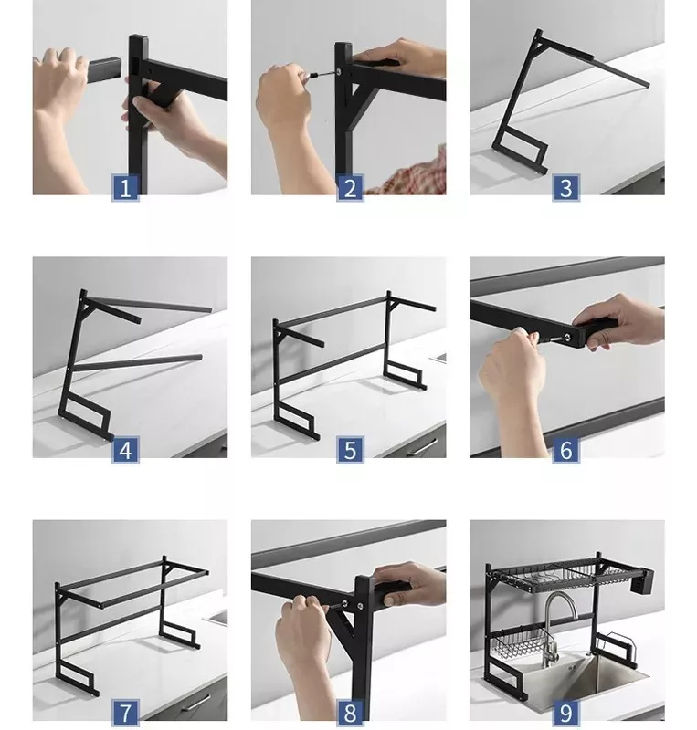 Rack Escurridor Para Lavaplatos Grande-3