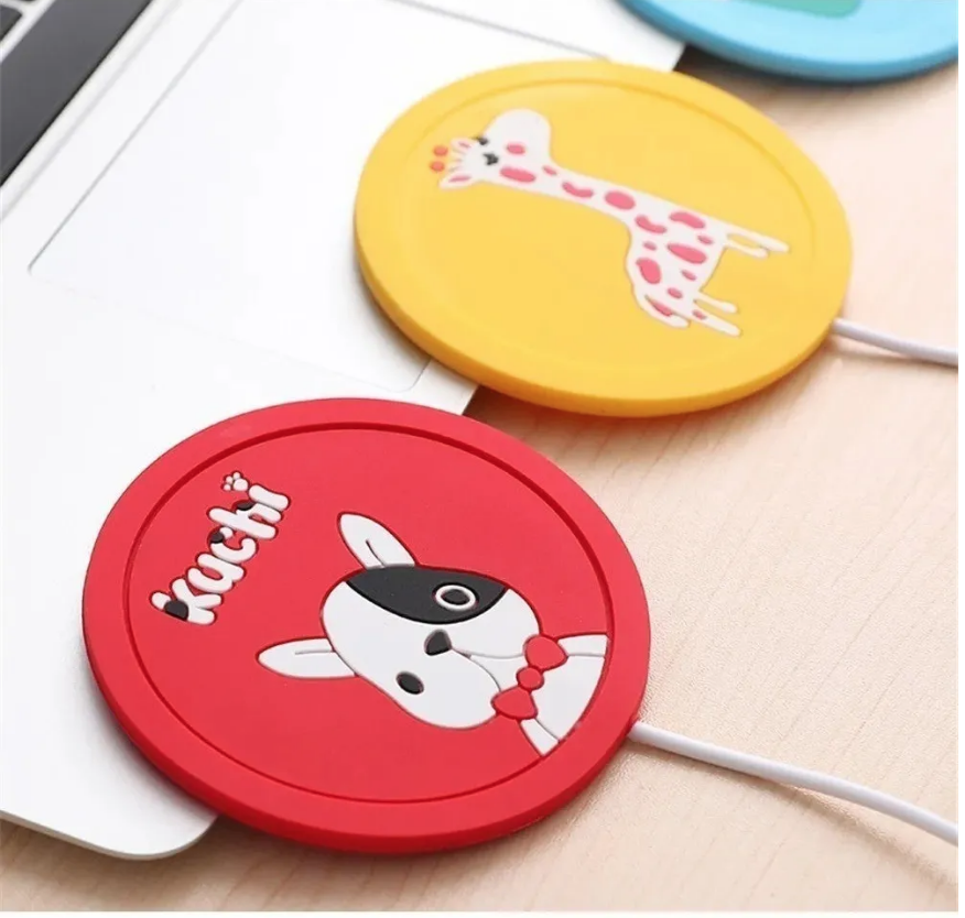 Posavasos Portavaso De Silicona Calentador Taza Usb Pc-3