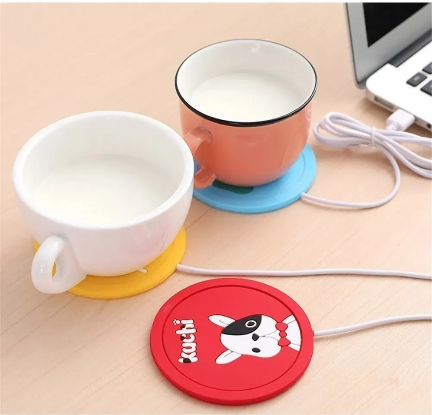 Posavasos Portavaso De Silicona Calentador Taza Usb Pc-1