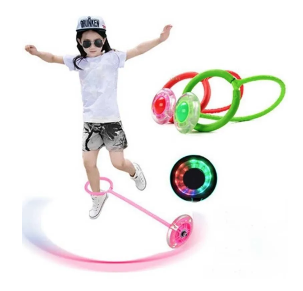 Juguete De Niños Saltar Hula Hula De Pie Gyrotron Con Luz-1