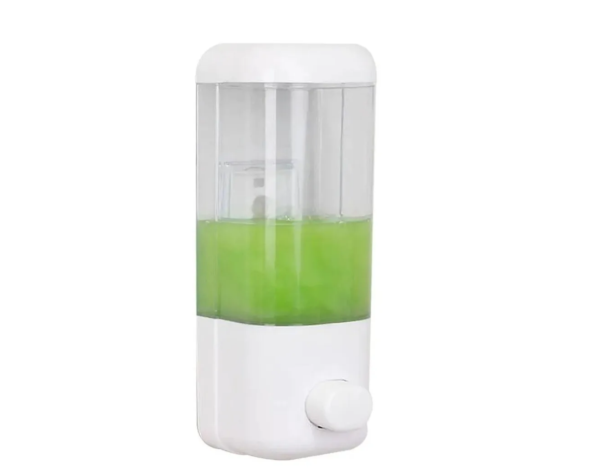 10 Dispensador Jabón Líquido Gel Shampoo 500 Ml Baño Cocina-0
