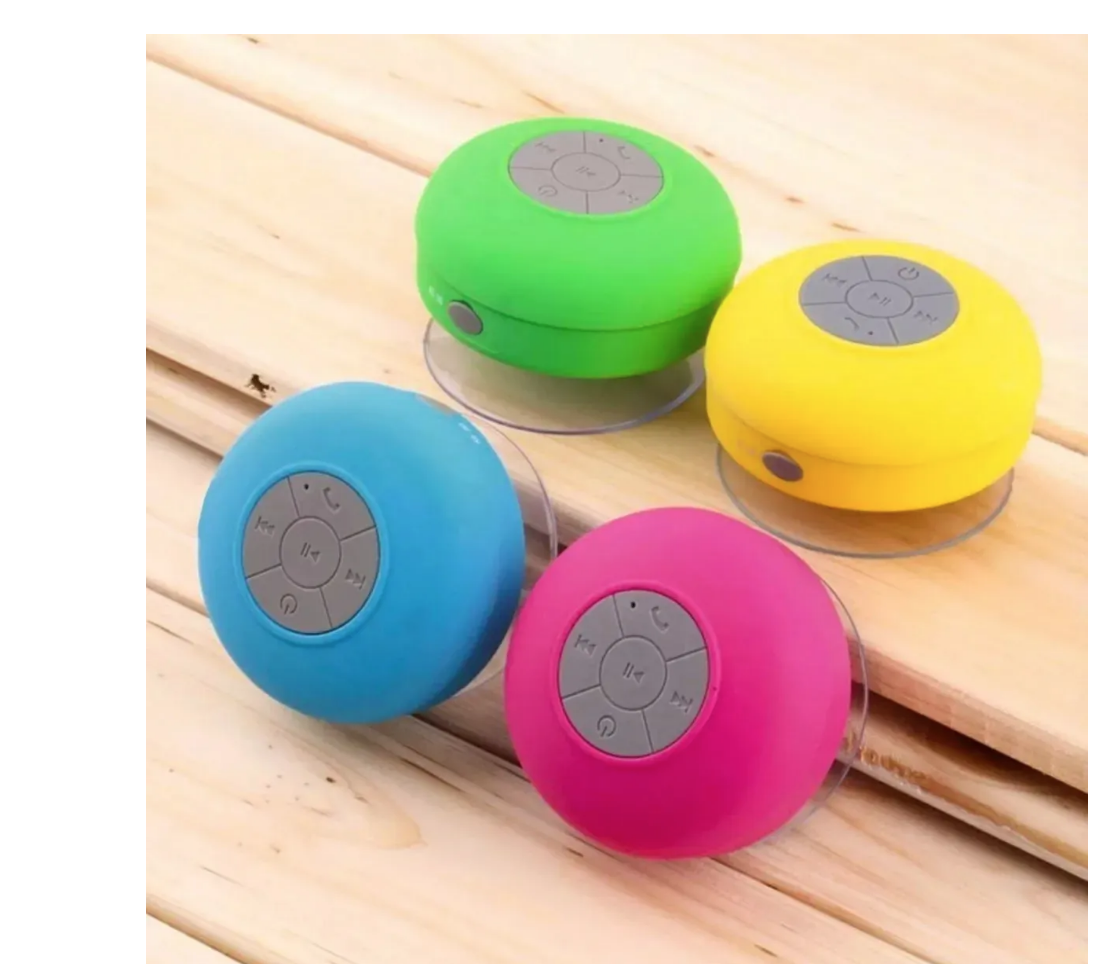 Parlante Para Duchas Con Bluetooth Resistente Al Agua-1
