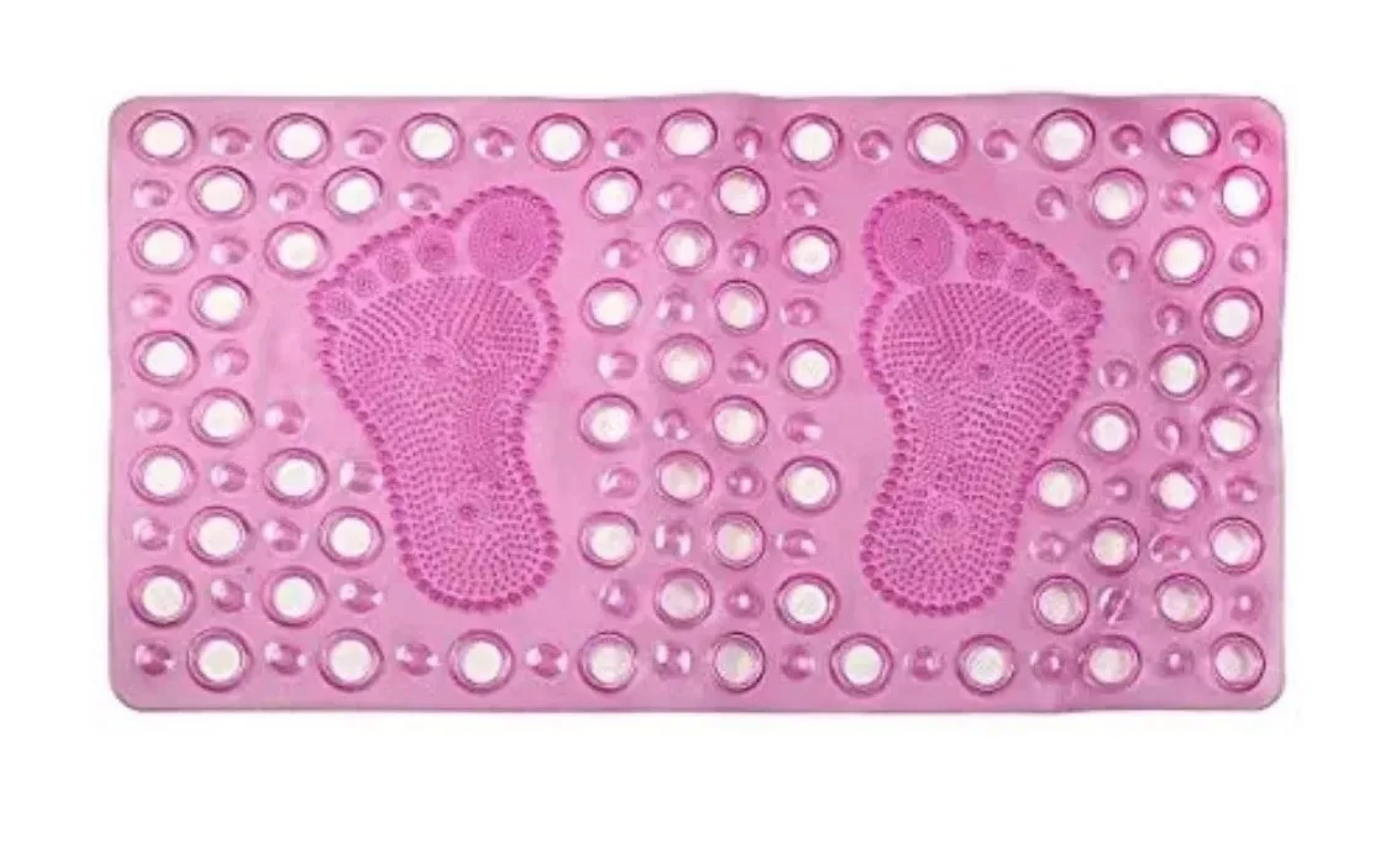 Goma Antideslizante Para Piso De Ducha Tina Baño Rosado-0