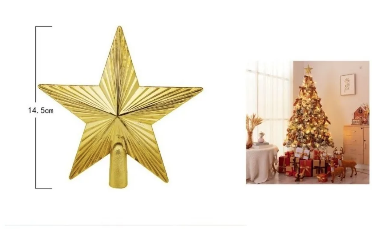 Estrella Para Árbol Navidad Diseño 3-1