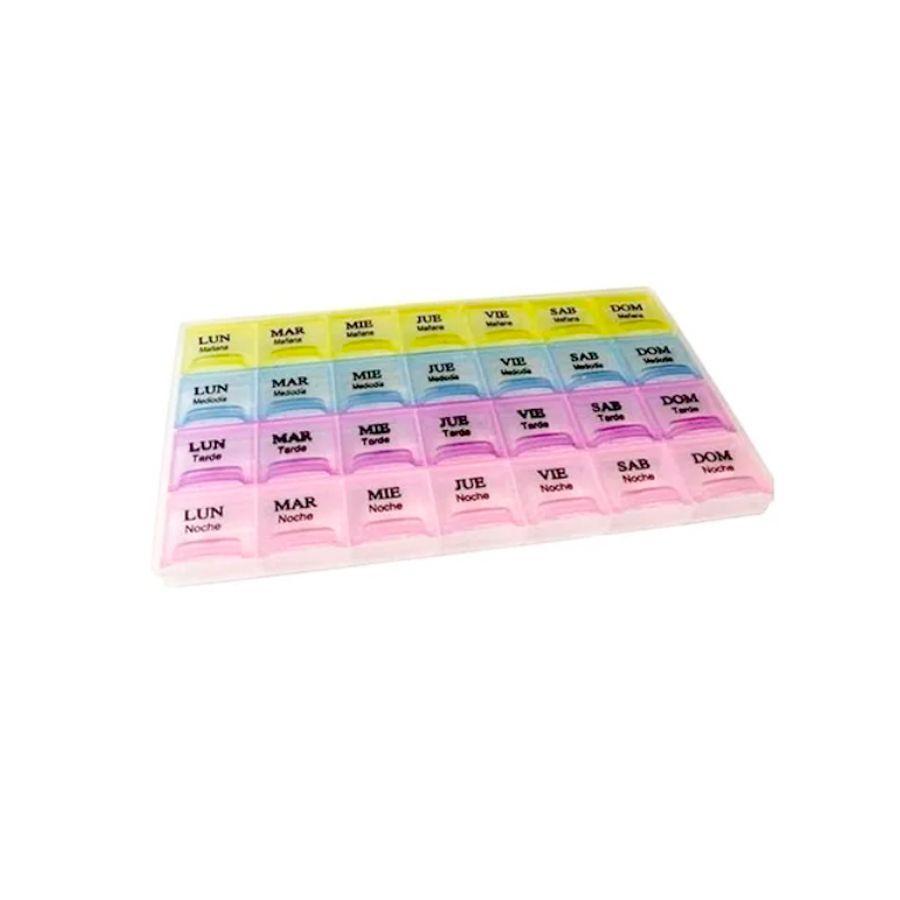 Pastillero Semanal Mensual Organizador Pastillas 28 Días-0