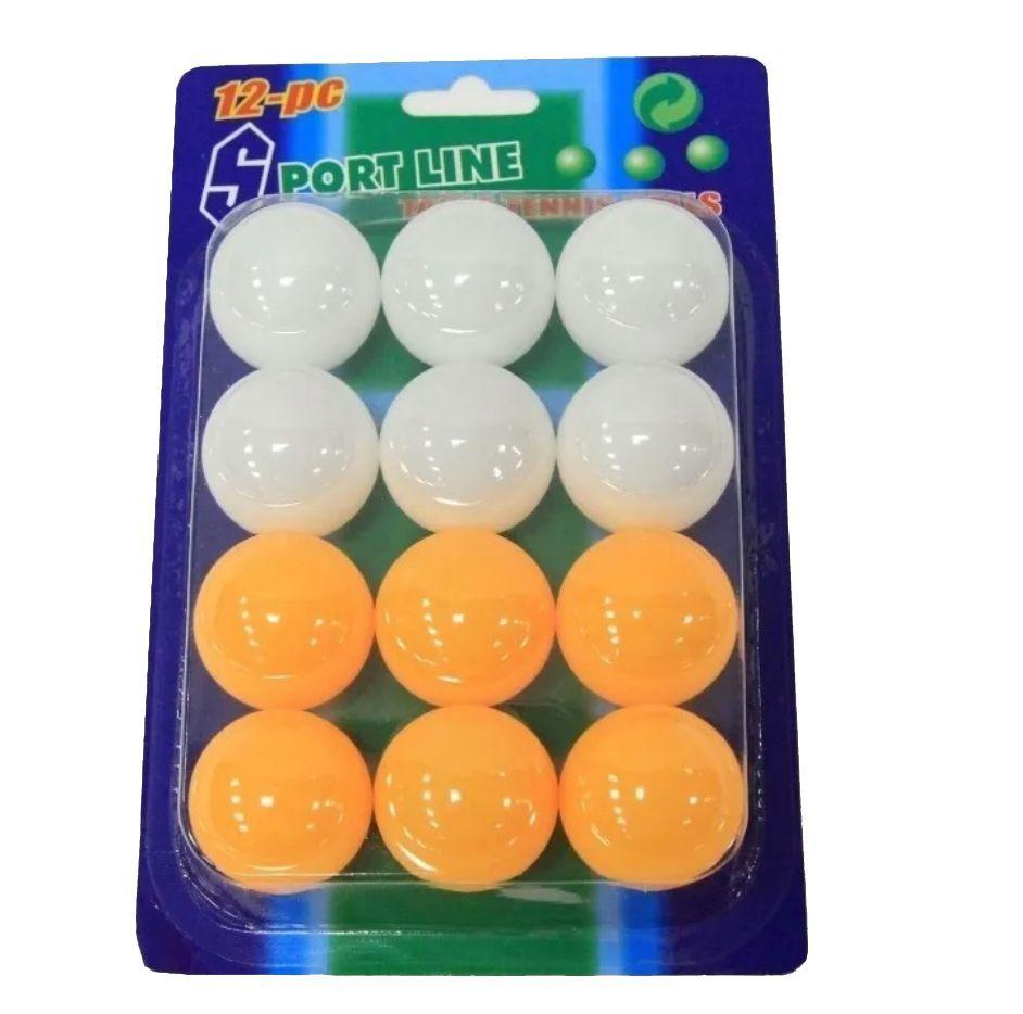 Pelota De Ping-pong Mesa Tenis Balls Blancas Y Naranja 12 Und-0