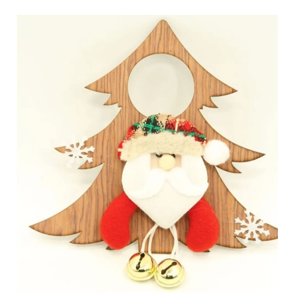 Colgante De Placa De Puerta De Navidad-0