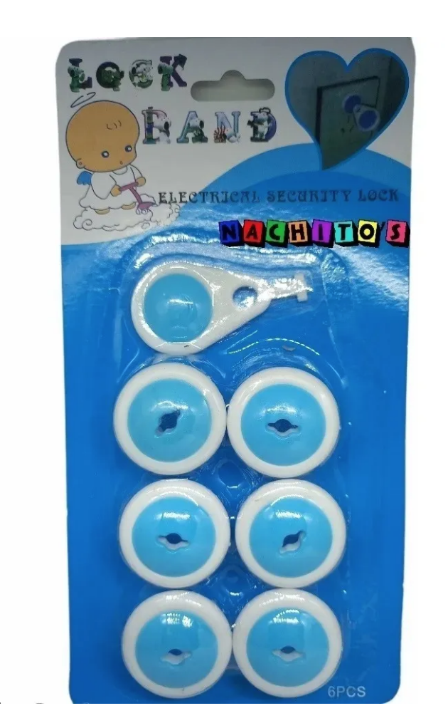 Protector De Seguridad Para Enchufes 6 Unid Tapa Enchufes-2