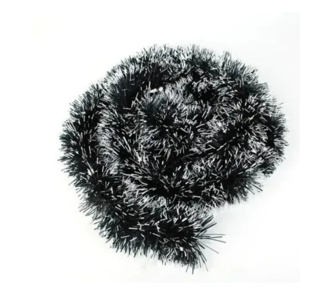 Guirnalda Navidad Verde Blanco 9 X 5 M-0