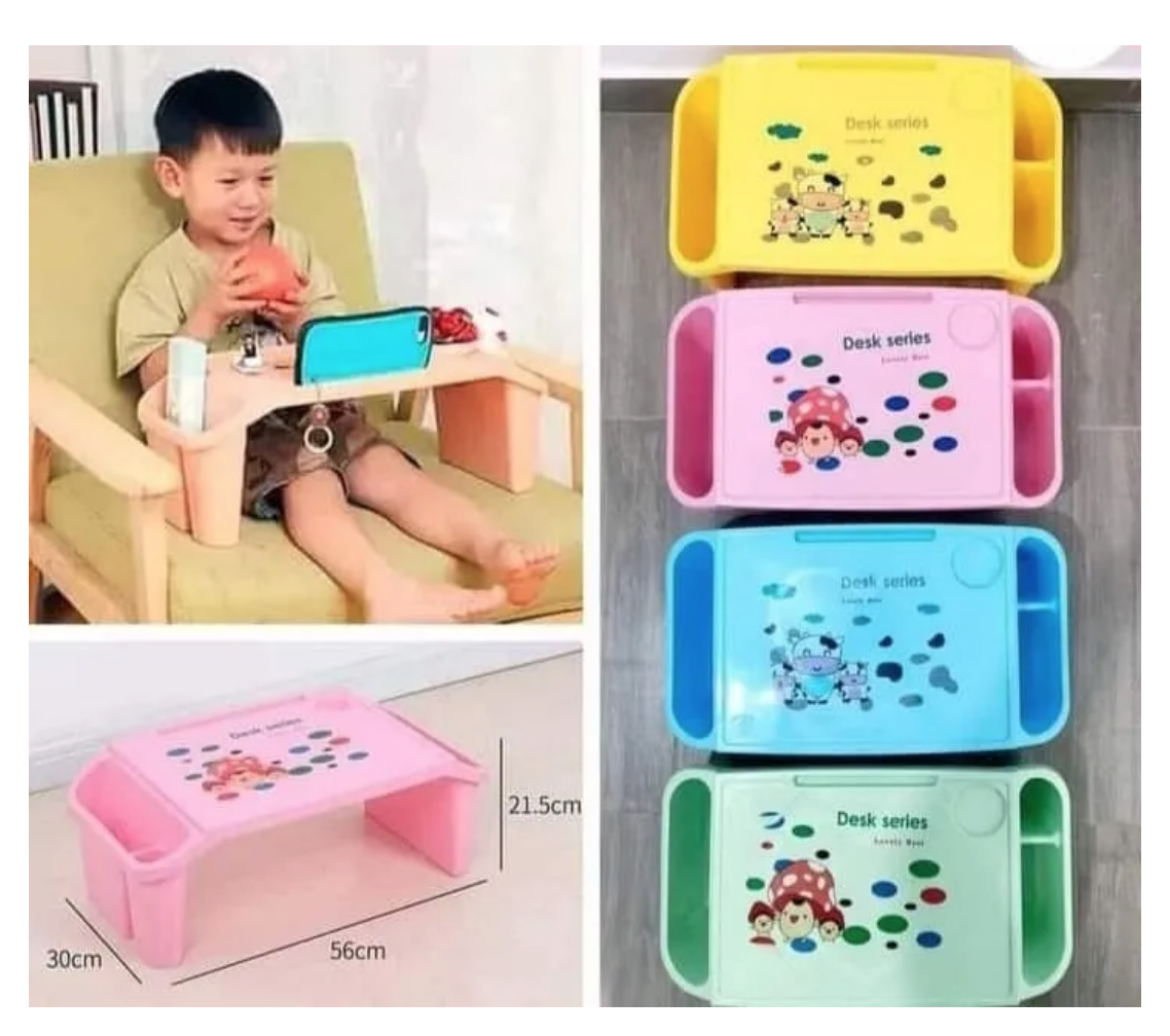  Mesa Cama Sillon Para Niños Verde-1