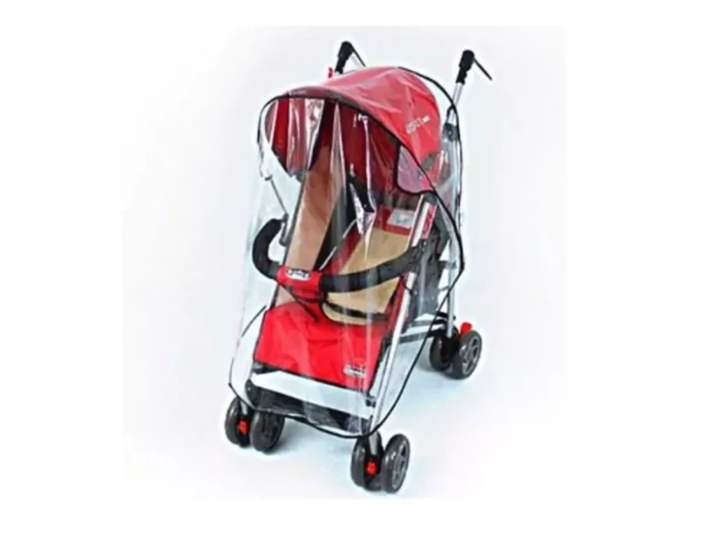Cubre Coche Protector Impermeable Bebes Lluvia Viento Polvo-1