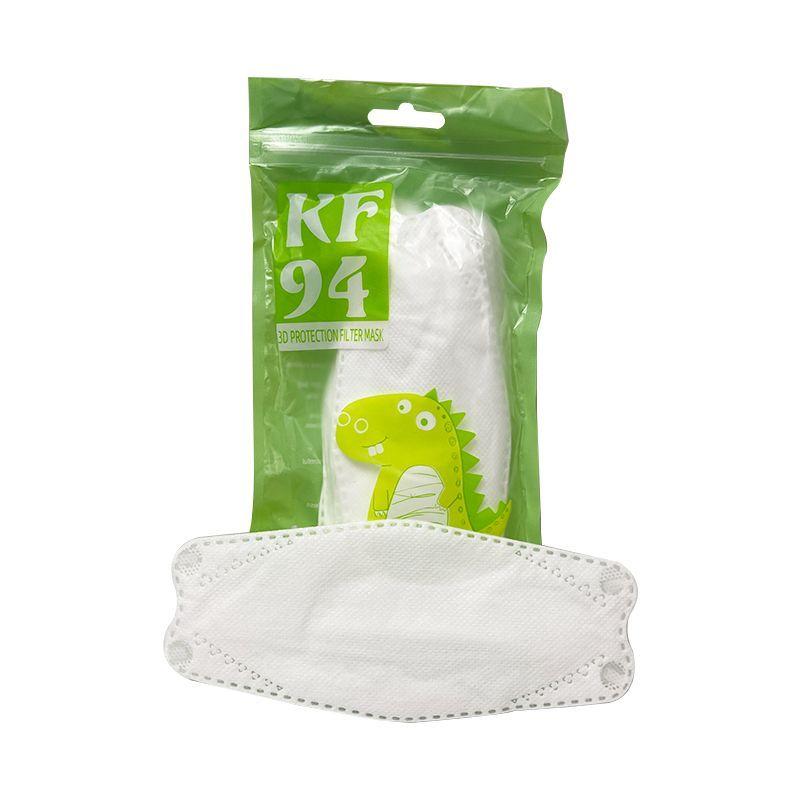 Mascarilla New Style Kf94 Niños Y Niñas 20 Und Blanco-0