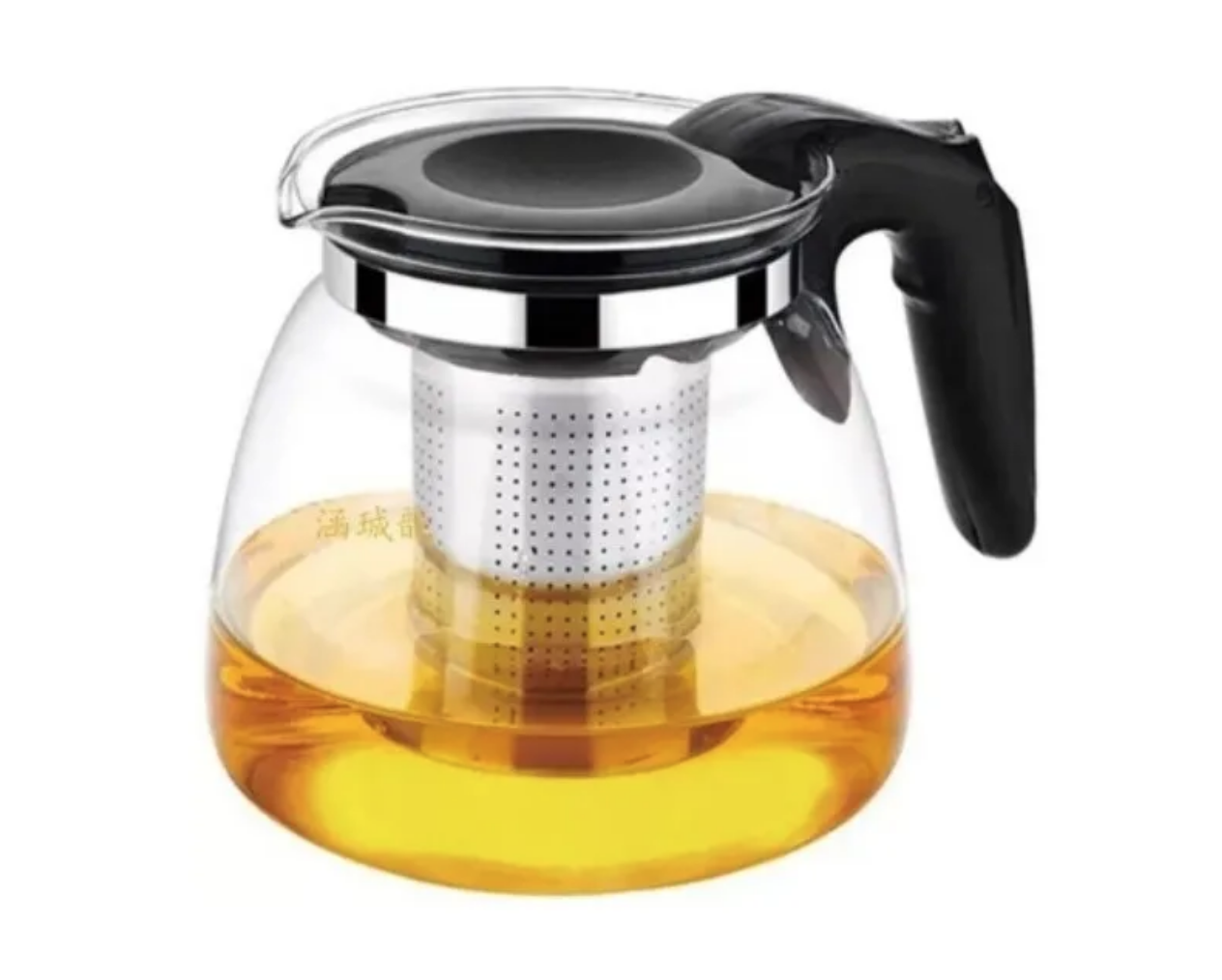 Tetera De Vidrio, Con Infusor Metálico, 900ml-0