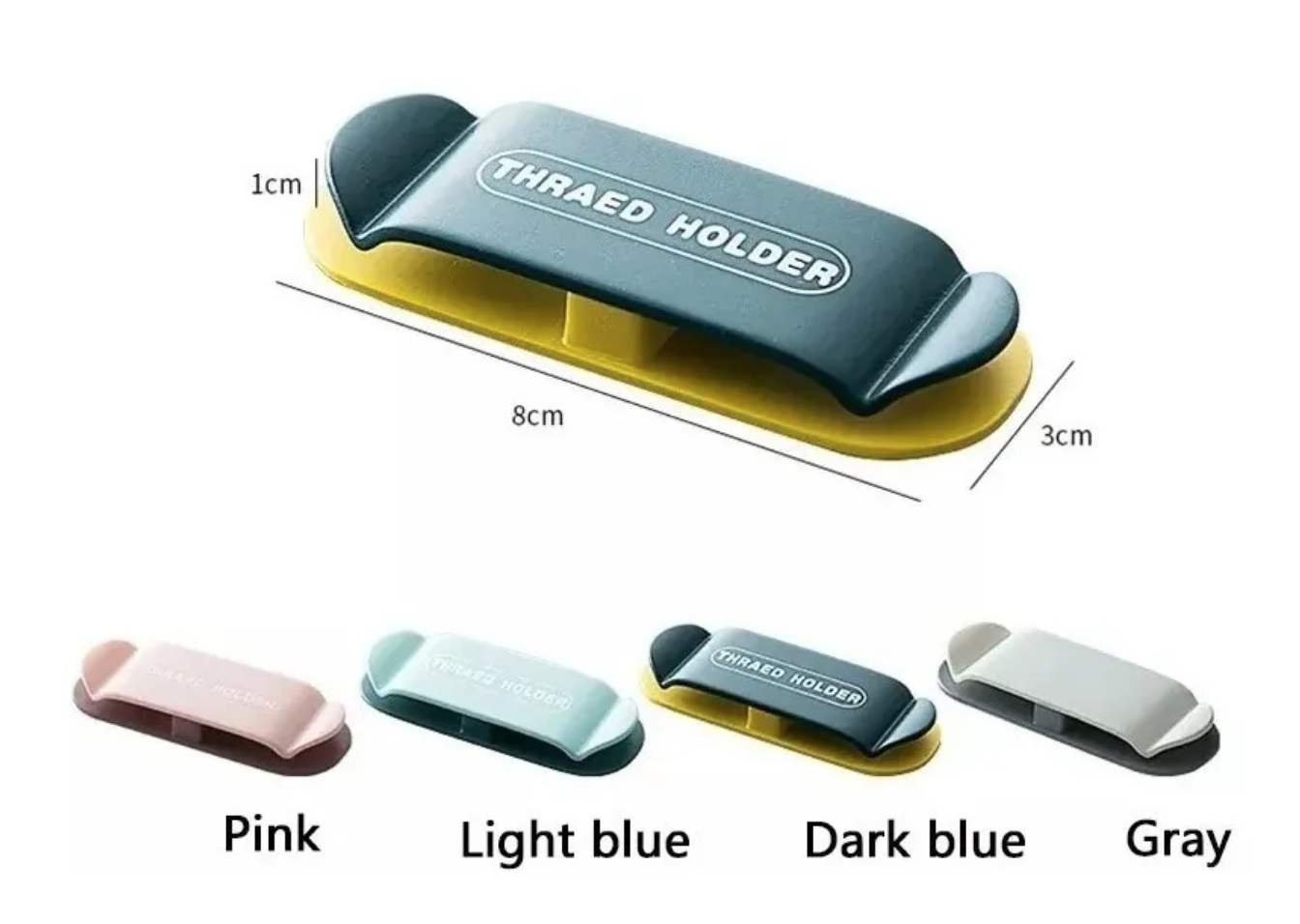 Organizador Clip Cable Soporte Pared Adhesivo Diseño Hogar-3