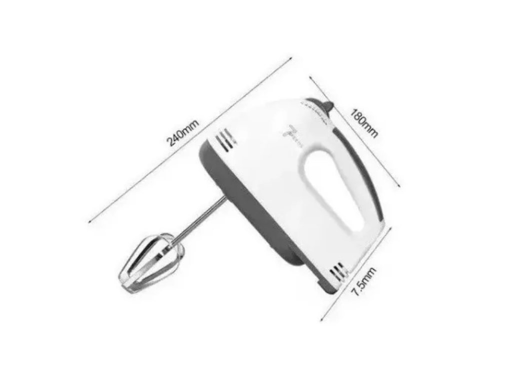 Batidora De Mano Eléctrica De Cocina Jubake 7 Velocidades-2