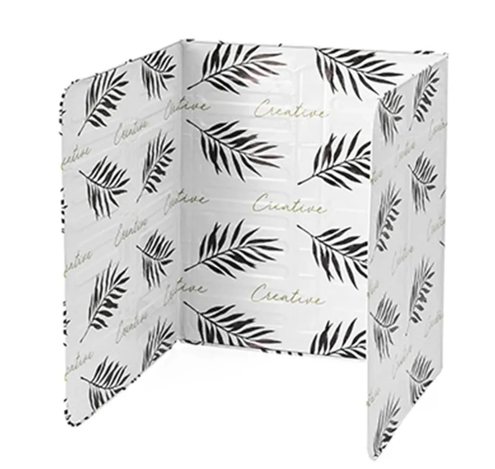 Anti-salpicaduras Escudo Protector De Aluminio Cocina Diseño-0