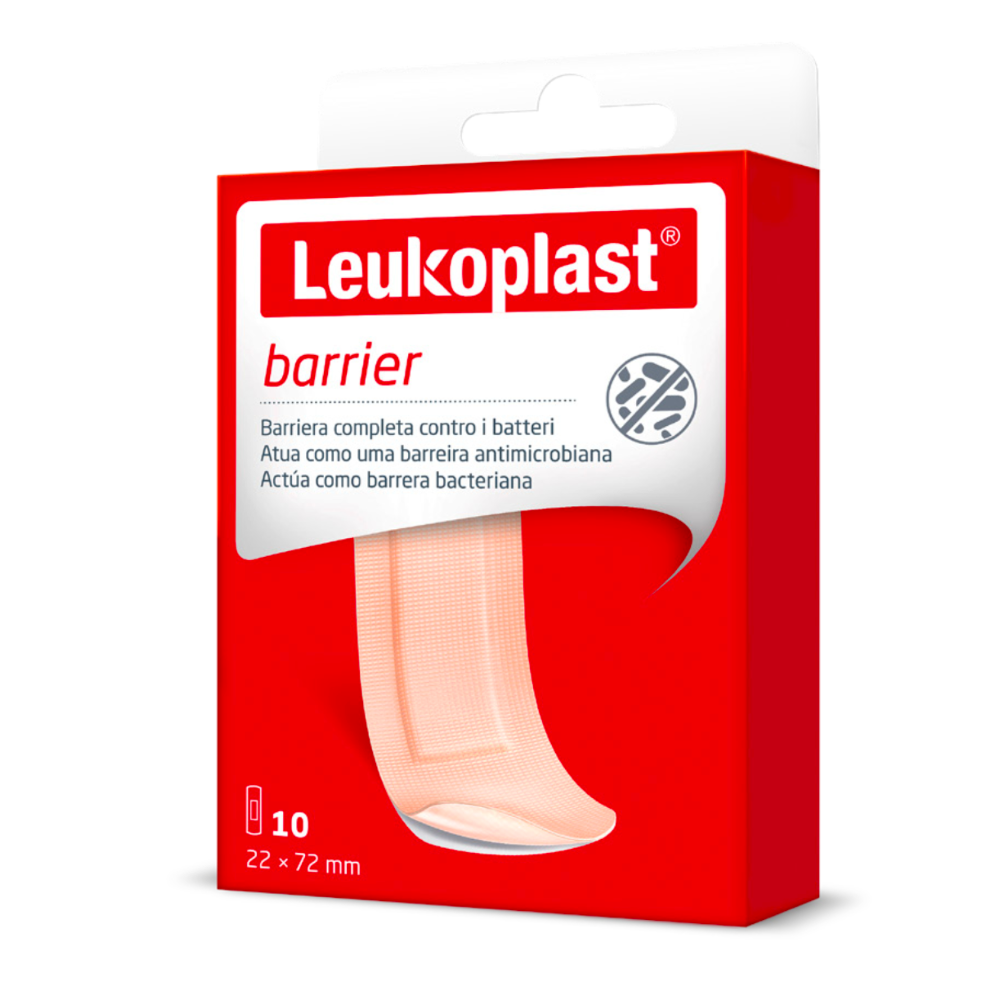 Parche Curita Leukoplast Barrier | 10 unidades-0