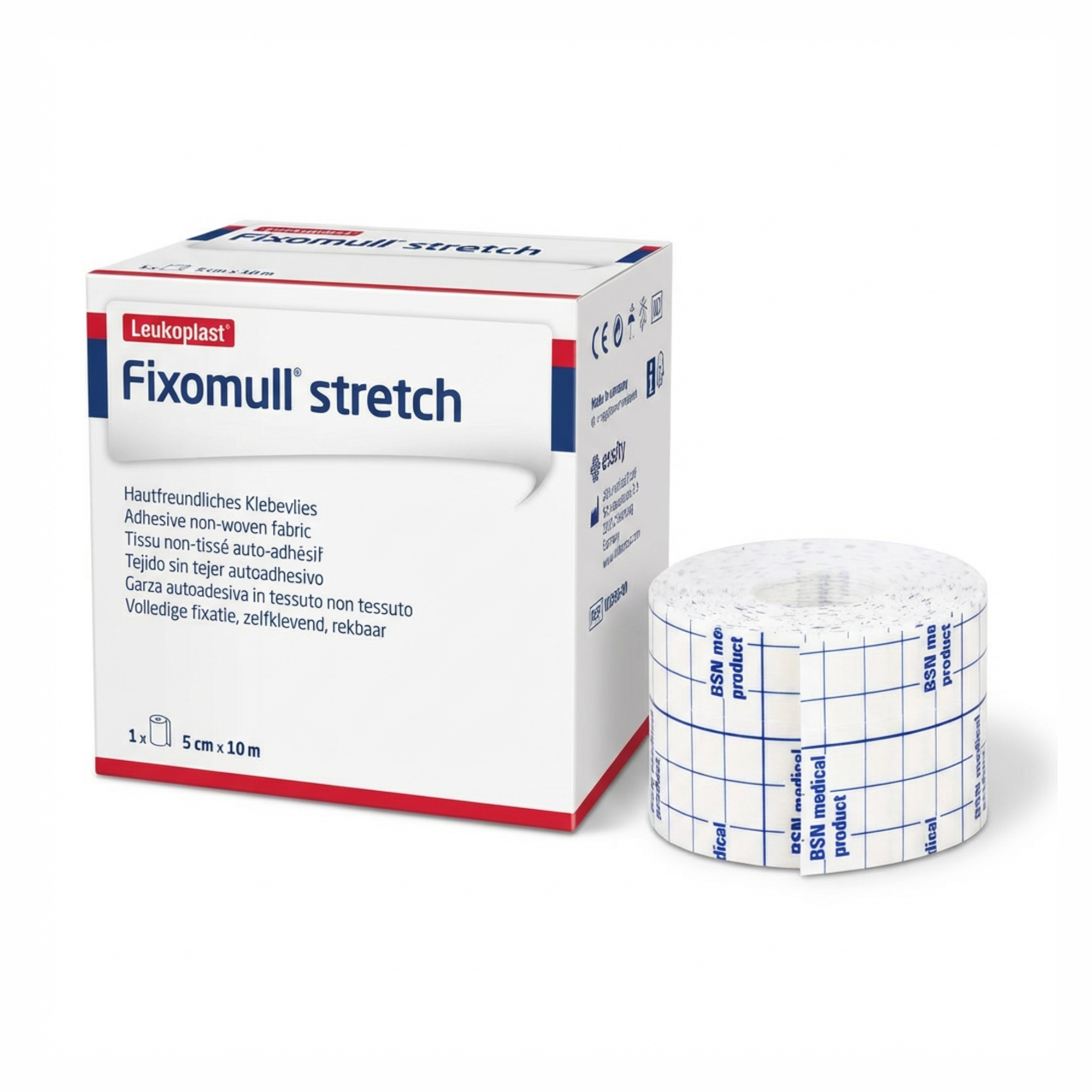 Fixomull Stretch Leukoplast | 5 cm x 10 m-1