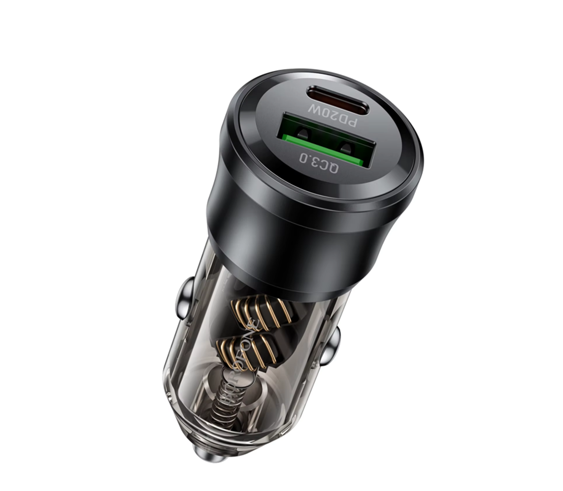 ADAPTADOR CARGADOR PARA VEHICULO BOROFONE BZ25-3