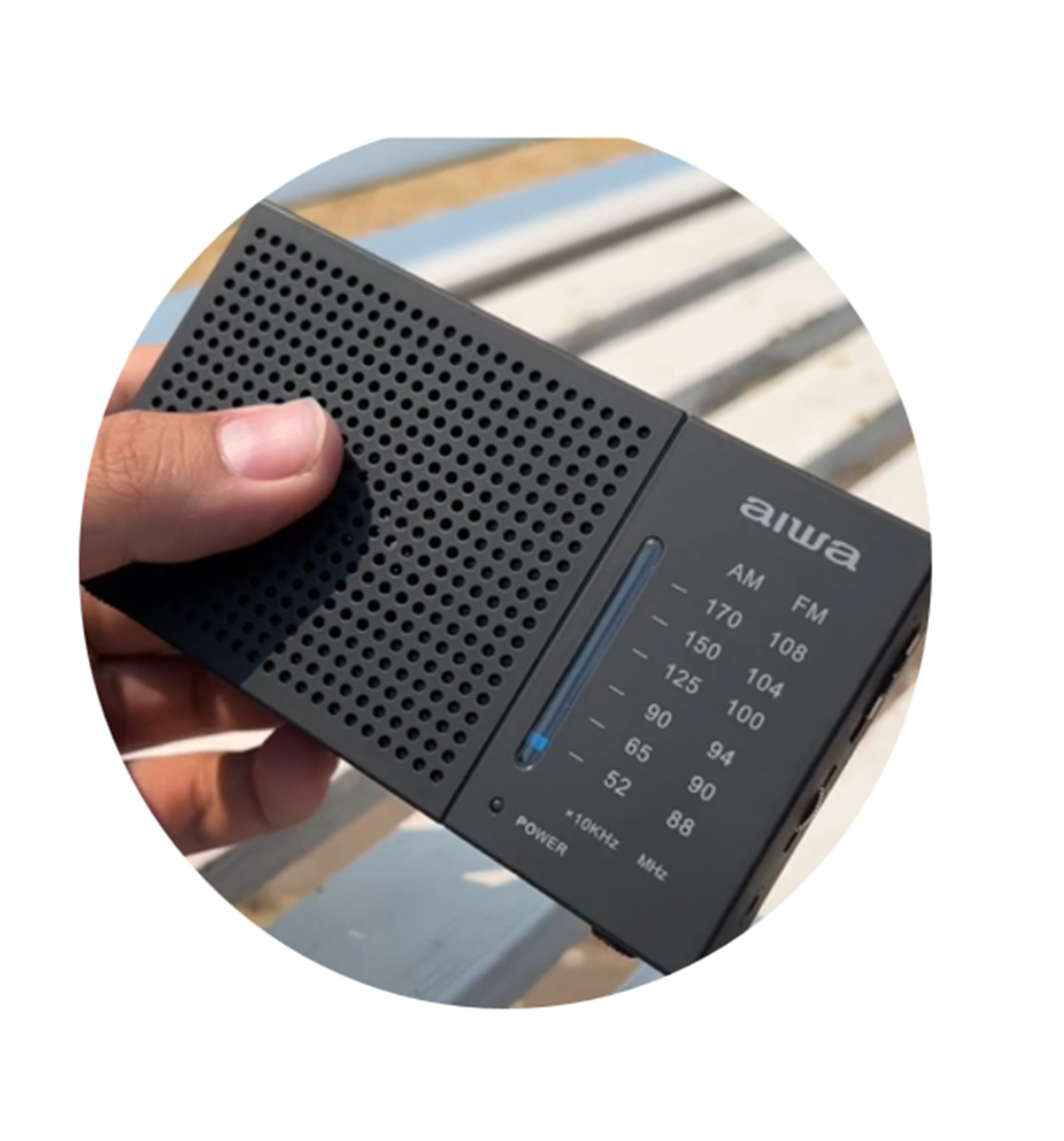 RADIO PORTATIL AM/FM AIWA BOLSILLO-4