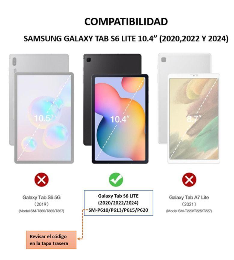 Lamina Vidrio Templado x2 unidades compatible Samsung Tab S6 Lite 10.4" pulgadas-4