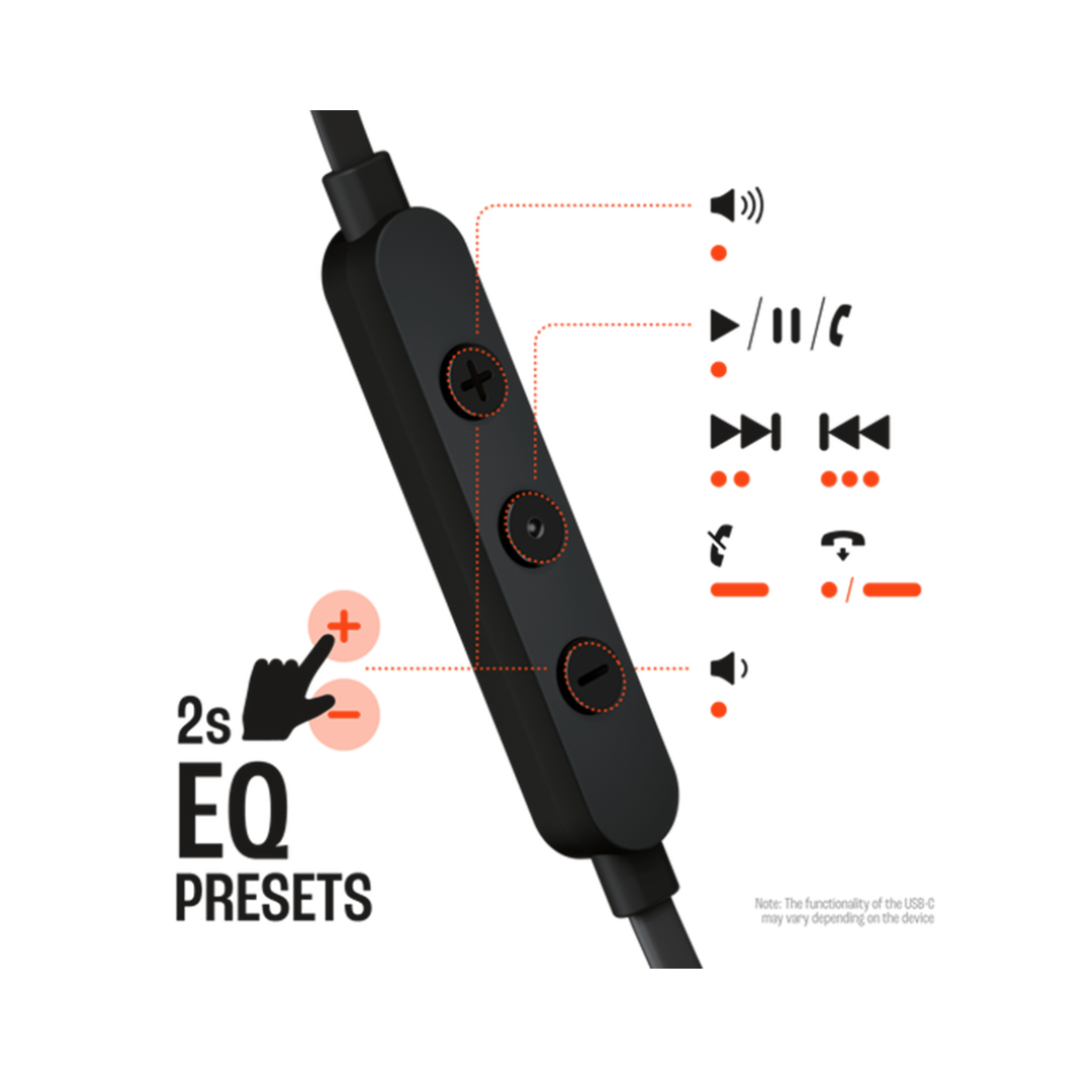 Audífonos con cable Tipo C - In Ear JBL Tune 310C Negro-2