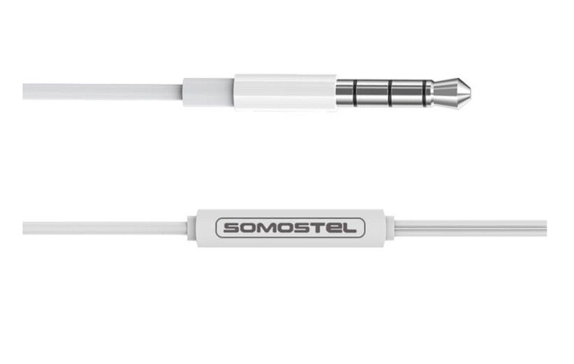 AUDIFONOS CON CABLE 3.5mm - BLANCO-2