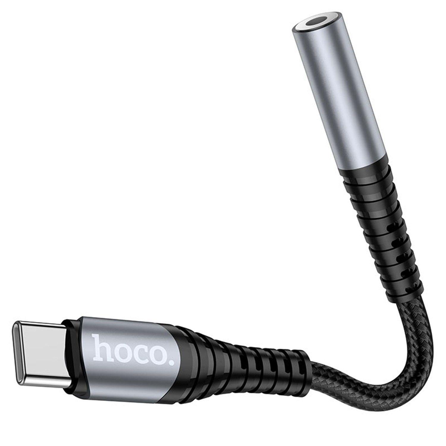 ADAPTADOR DE TIPO C A AUDIO 3 5MM HOCO LS33-2