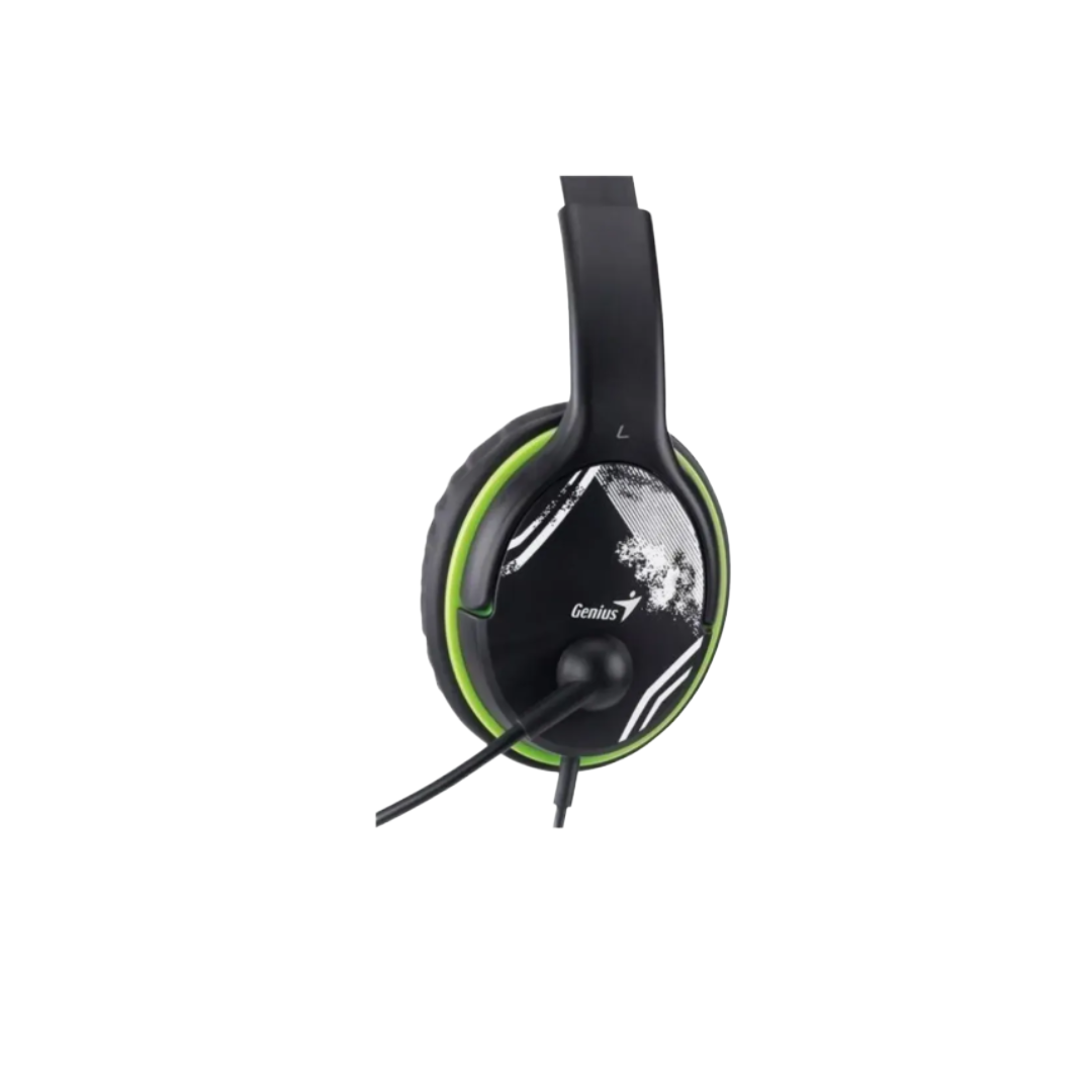 Audifonos para PC con Microfono incorporado Genius - Conexión con cable 3.5mm-3