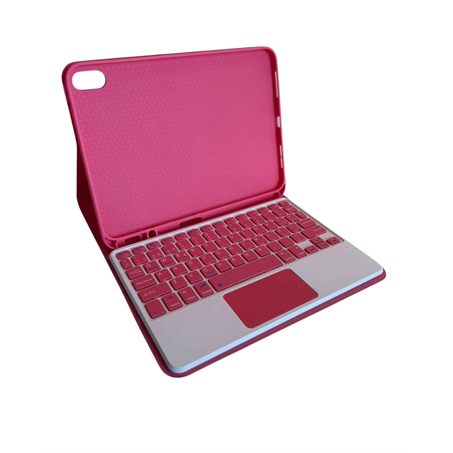 Funda con Portalapiz y Teclado Bluetooth - Ipad A16 y Ipad Decima Generacion-2