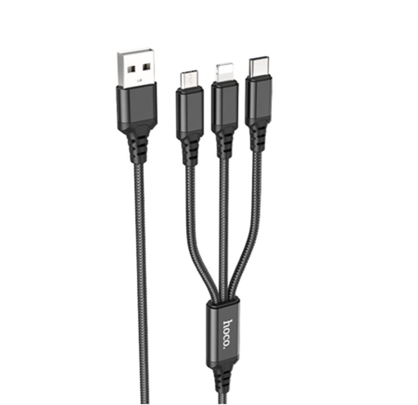 CABLE CARGA 3 EN 1 (TIPOC / IPHONE / MICRO)-3